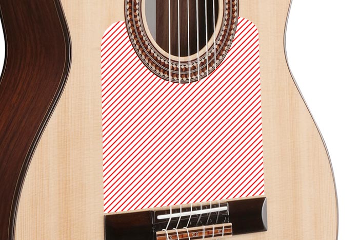 Golpe pickguard