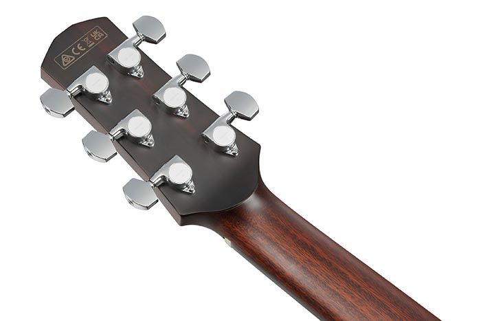 Back of the AAM740E-LG's headstock